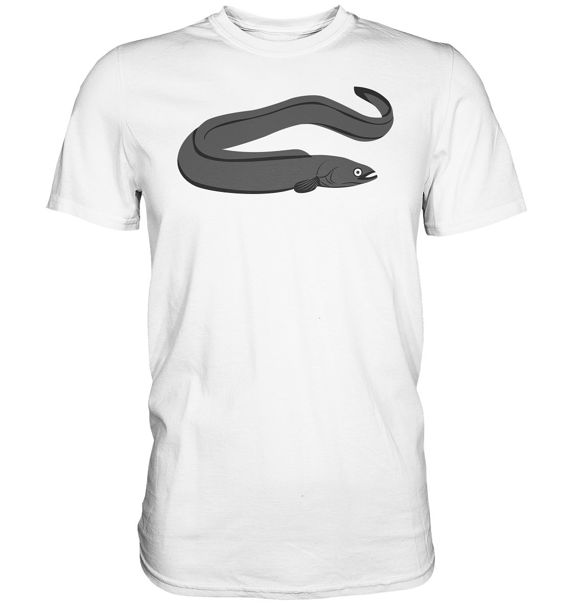 Aal – Lustiges Zielfisch Design für Angler und Fischliebhaber - Premium Shirt