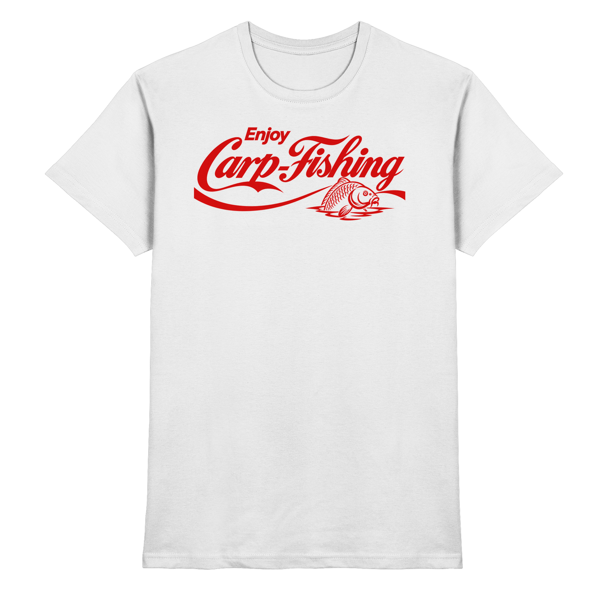 Enjoy Carp Fishing T-Shirt – Karpfenangler Shirt für echte Carp Fishing Fans