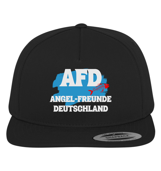 AFD Angel-Freunde Deutschland -  für Angler Fischerei Hobby Männer Angelsport Karpfen Raubfisch Wels Waller Zielfisch - Premium Snapback