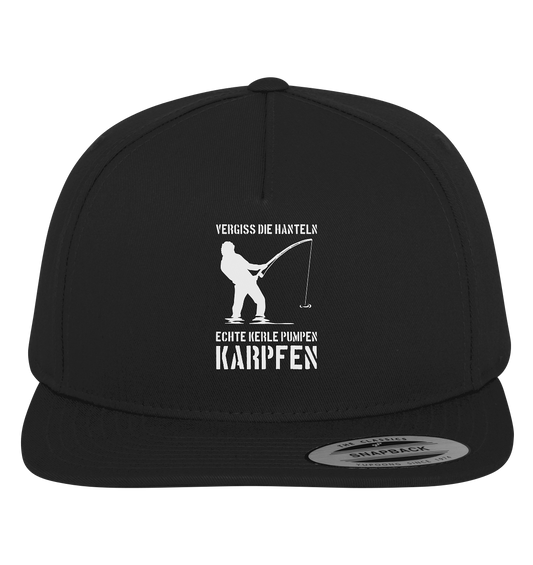 Vergiss die Hanteln echte Kerle pumpen Karpfen - Premium Snapback