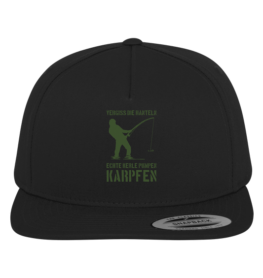 Vergiss die Hanteln echte Kerle pumpen Karpfen - Premium Snapback