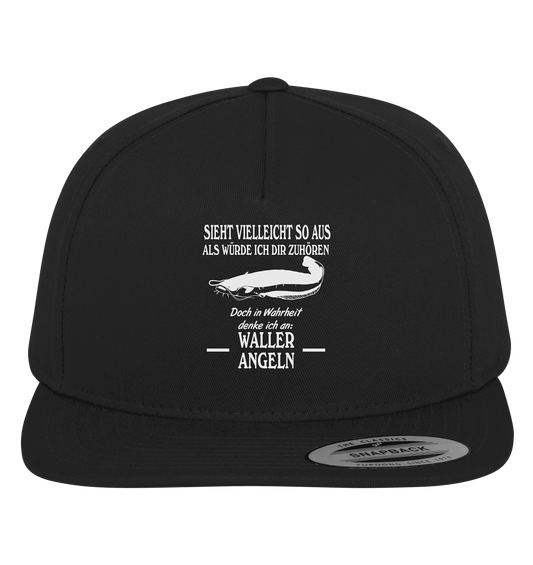 Denke an Waller angeln - Premium Snapback