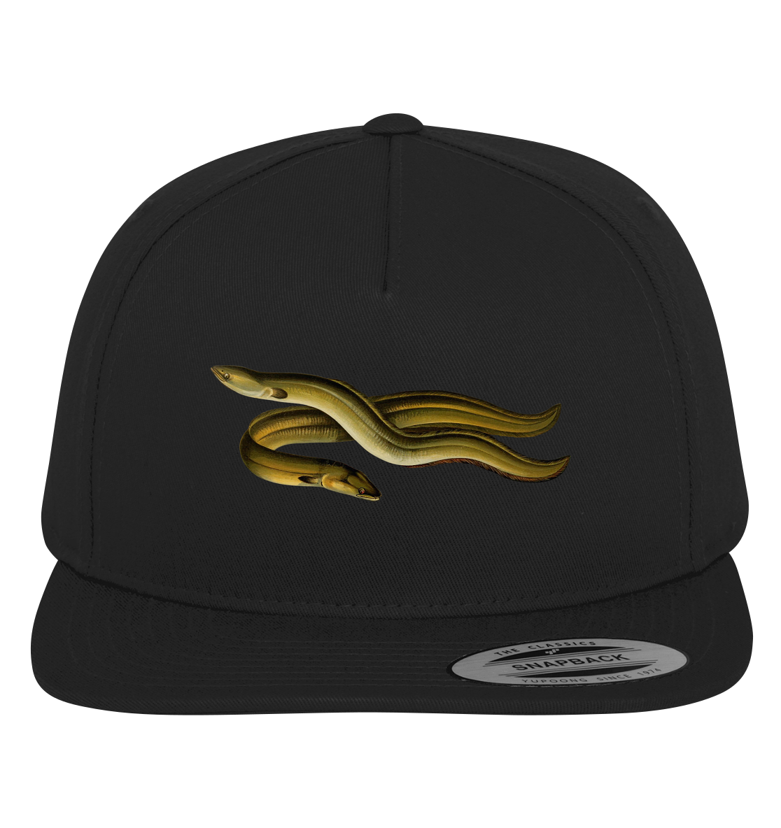 Aal – Lustiges Zielfisch Design für Angler und Fischliebhaber - Premium Snapback