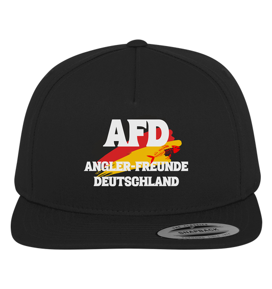 AFD Angler-Freunde Deutschland -  für Angler Fischerei Hobby Männer Angelsport Karpfen Raubfisch Wels Waller Zielfisch Angeln - Premium Snapback
