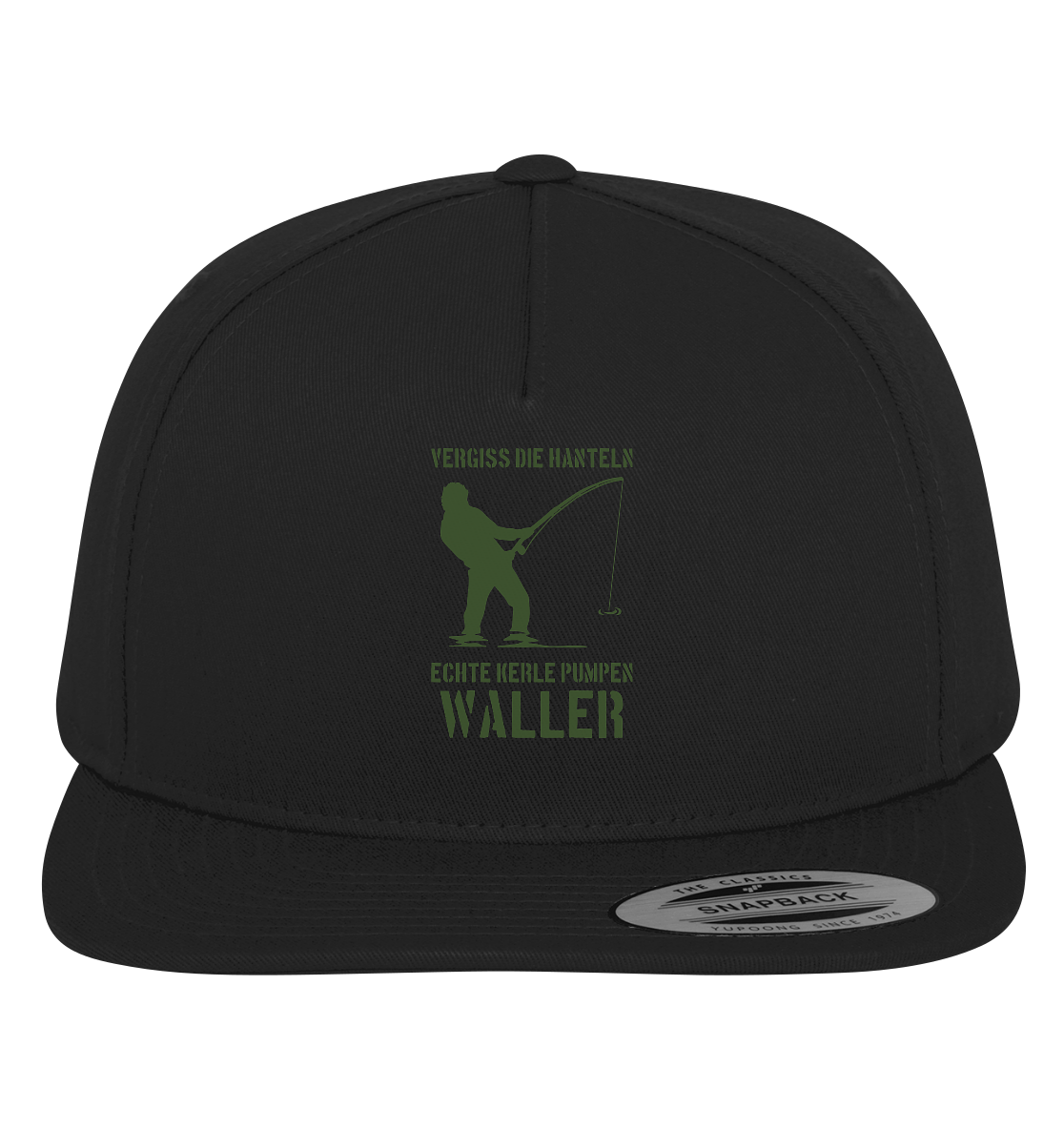 Vergiss die Hanteln echte Kerle pumpen Waller - Premium Snapback