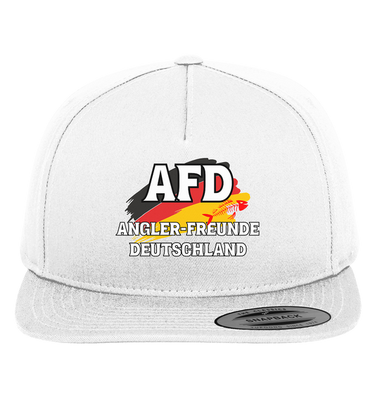 AFD Angler-Freunde Deutschland -  für Angler Fischerei Hobby Männer Angelsport Karpfen Raubfisch Wels Waller Zielfisch Angeln - Premium Snapback