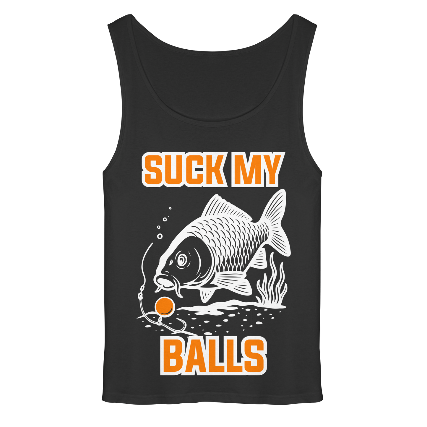 SUCK MY BALLS - Carp Fishing Hunter Karpfen Angeln Angler Boilies Tank Top