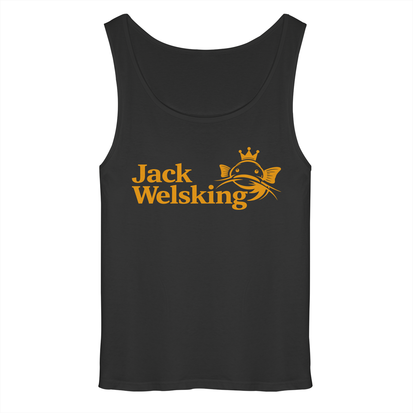 Jack Welsking Muskelshirt Tank-Top Wels Waller Angler Fishing Fun Angeln