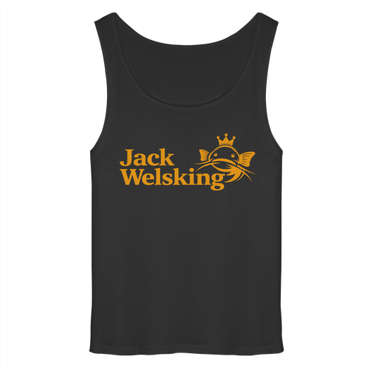 Jack Welsking Muskelshirt Tank-Top Wels Waller Angler Fishing Fun Angeln