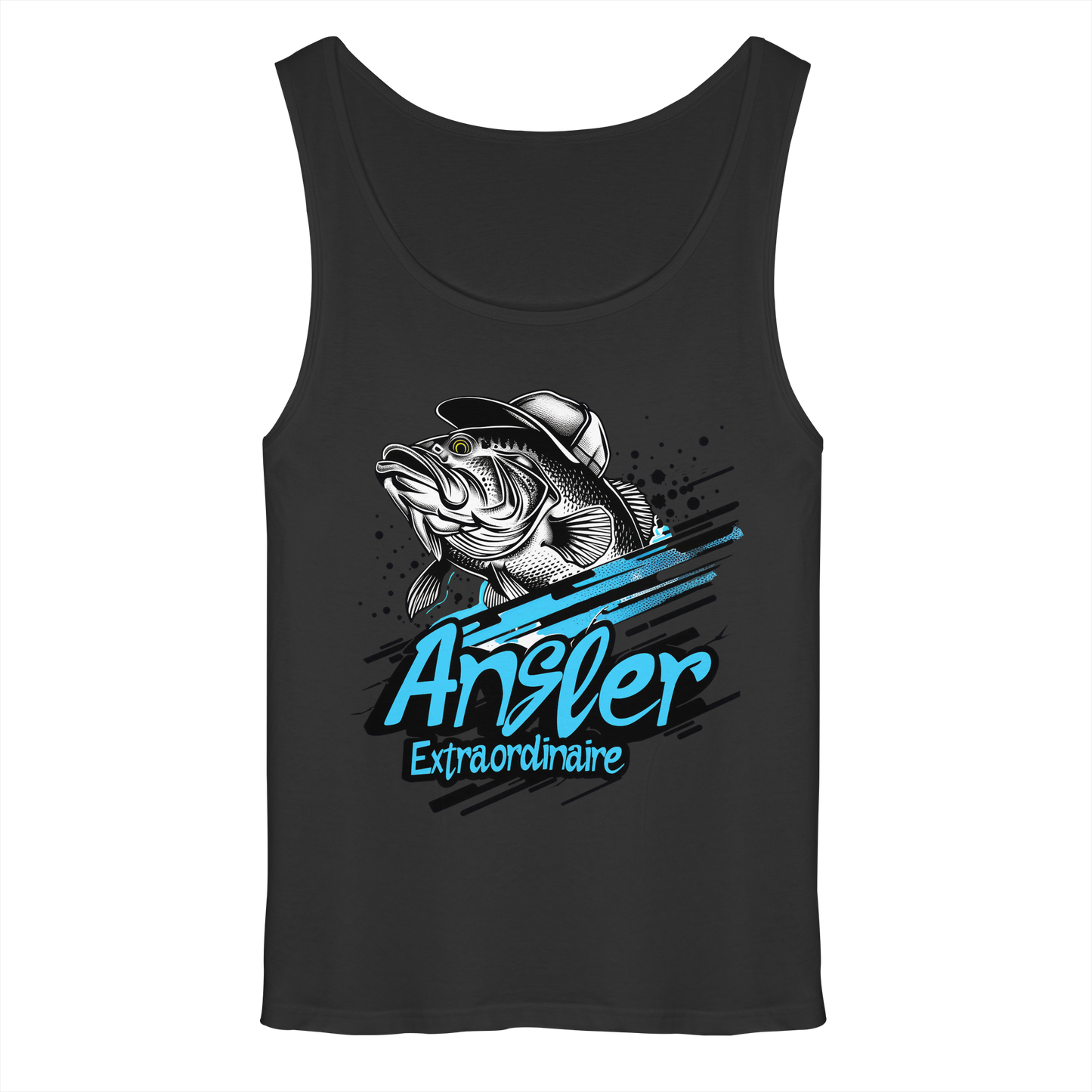 Angler Extraordinaire Muskelshirt Barsch Bass Tanktop Fishing Geschenk