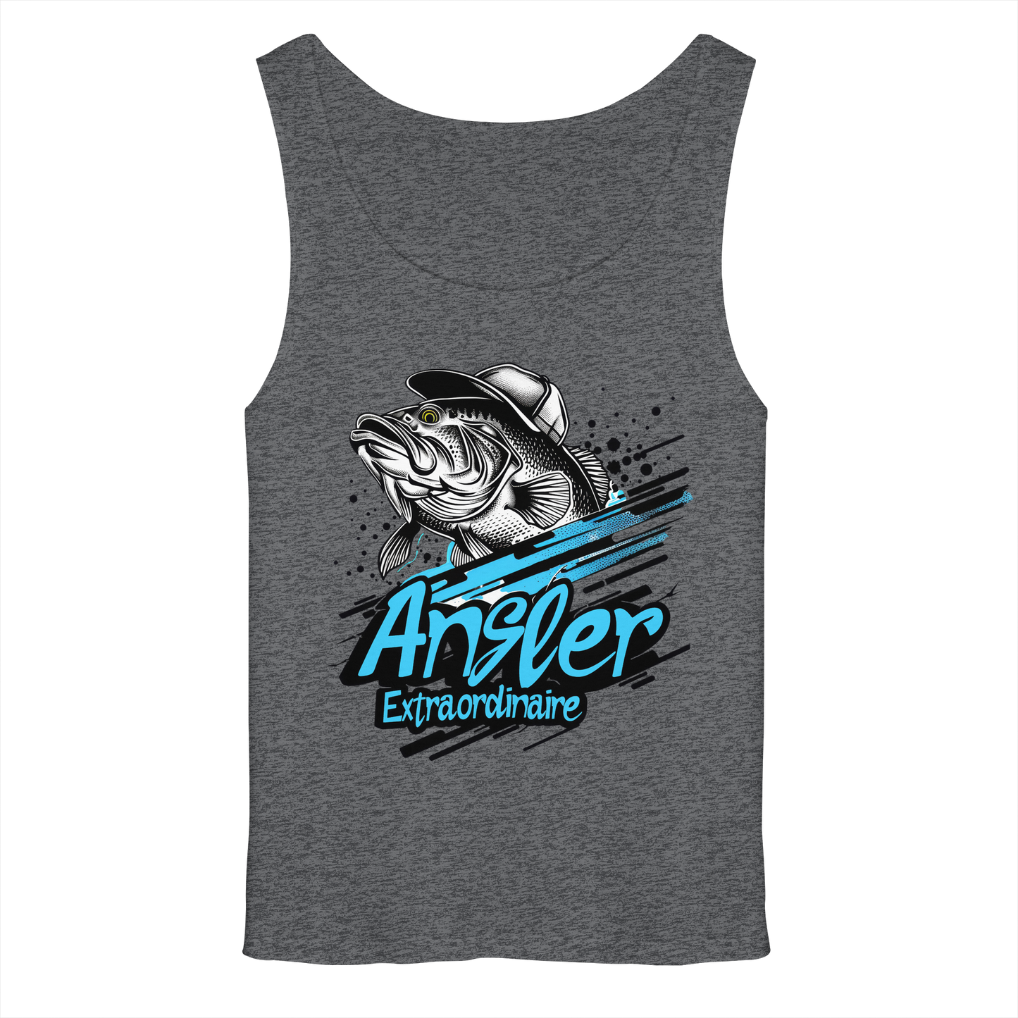 Angler Extraordinaire Muskelshirt Barsch Bass Tanktop Fishing Geschenk