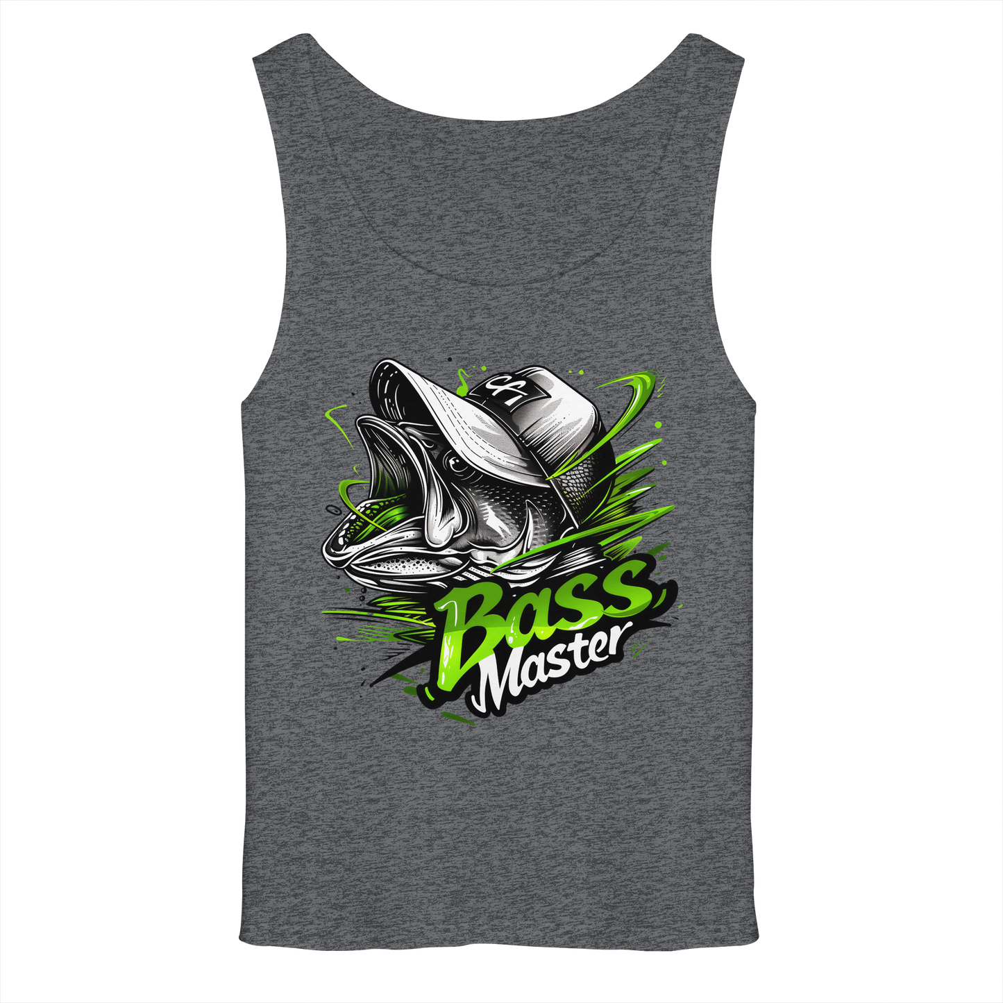 Bass Master Tank-Top Barsch Muskelshirt Angler Fishing Raubfisch Angeln