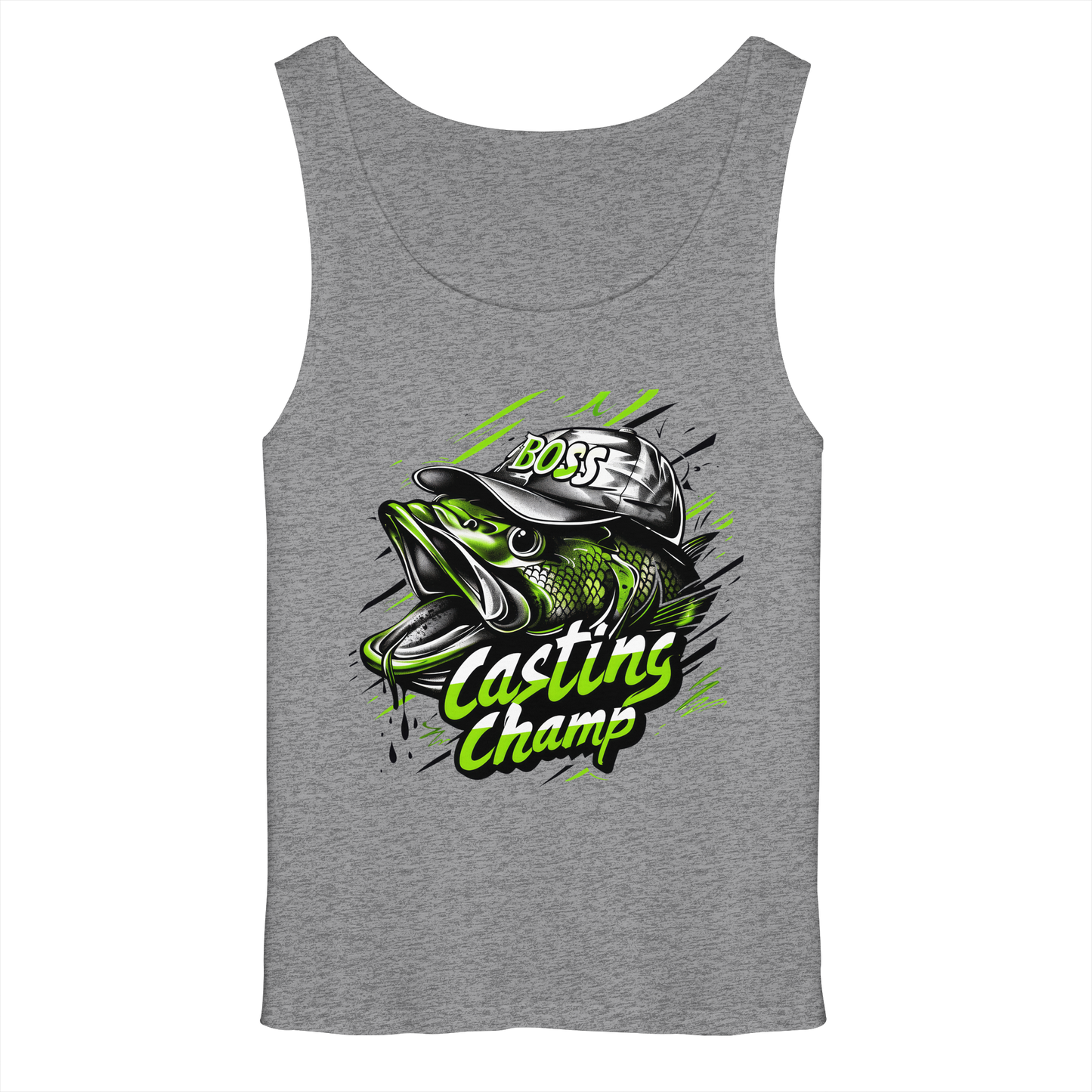 Casting Champ Tank-Top – Angler Fishing Barsch Casting Raubfisch Angeln