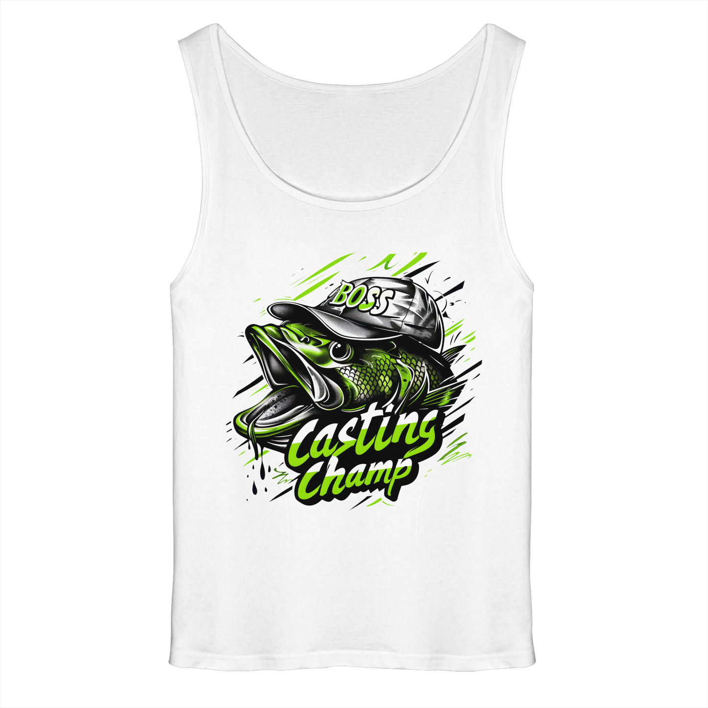 Casting Champ Tank-Top – Angler Fishing Barsch Casting Raubfisch Angeln