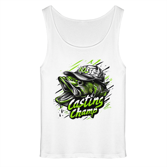Casting Champ Tank-Top – Angler Fishing Barsch Casting Raubfisch Angeln