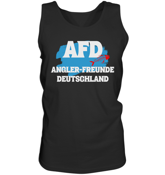 AFD Angler-Freunde Deutschland -  für Angler Fischerei Hobby Männer Angelsport Karpfen Raubfisch Wels Waller Zielfisch Angeln - Tank-Top