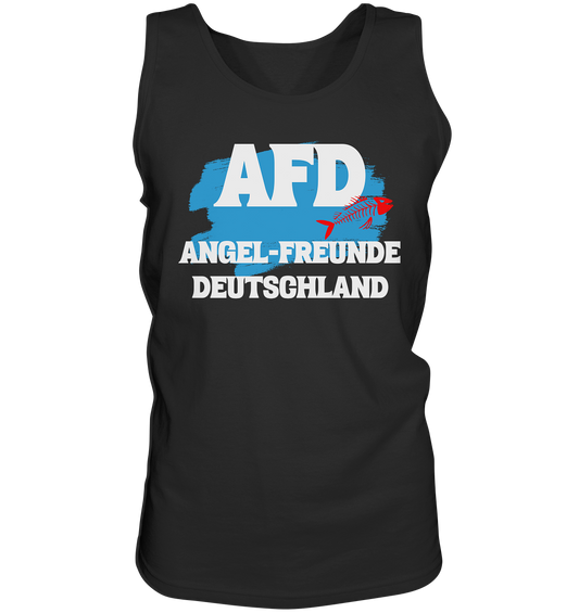 AFD Angel-Freunde Deutschland -  für Angler Fischerei Hobby Männer Angelsport Karpfen Raubfisch Wels Waller Zielfisch - Tank-Top