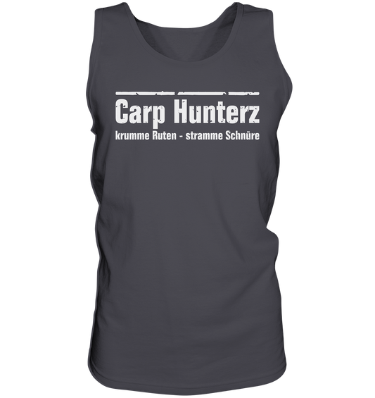 Carp Hunterz - krumme Ruten Stramme Schnüre - Tank-Top