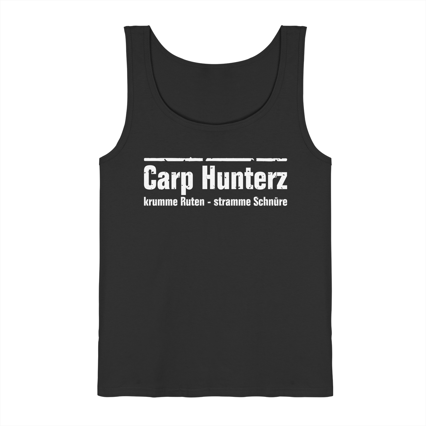 Carp Hunterz - krumme Ruten Stramme Schnüre - Tank-Top