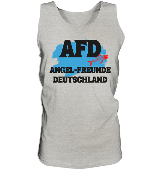 AFD Angel-Freunde Deutschland -  für Angler Fischerei Hobby Männer Angelsport Karpfen Raubfisch Wels Waller Zielfisch - Tank-Top