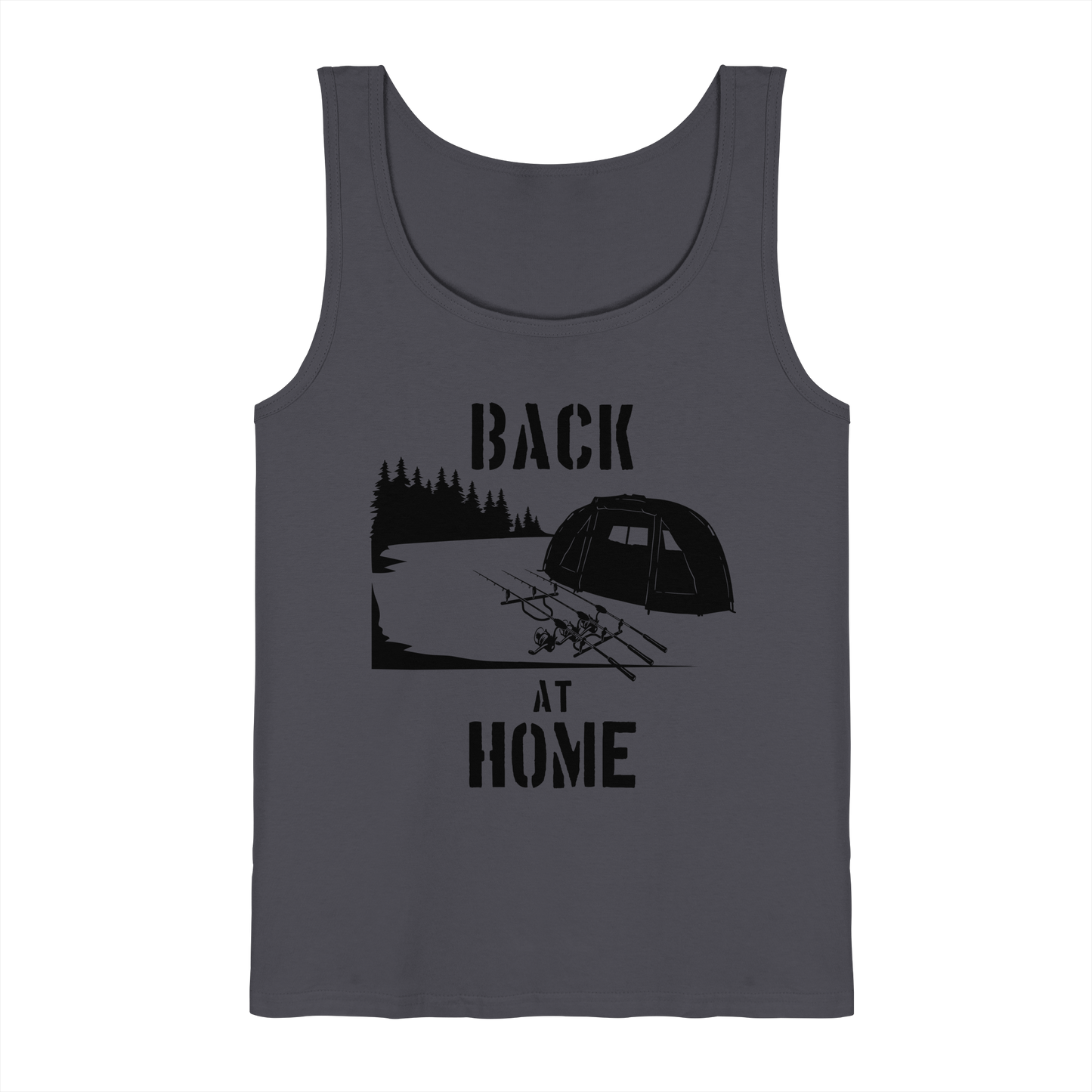 Back at Home Angler Karpfenangeln Karpfen Hotspot Angelplatz Angeln - Tank-Top