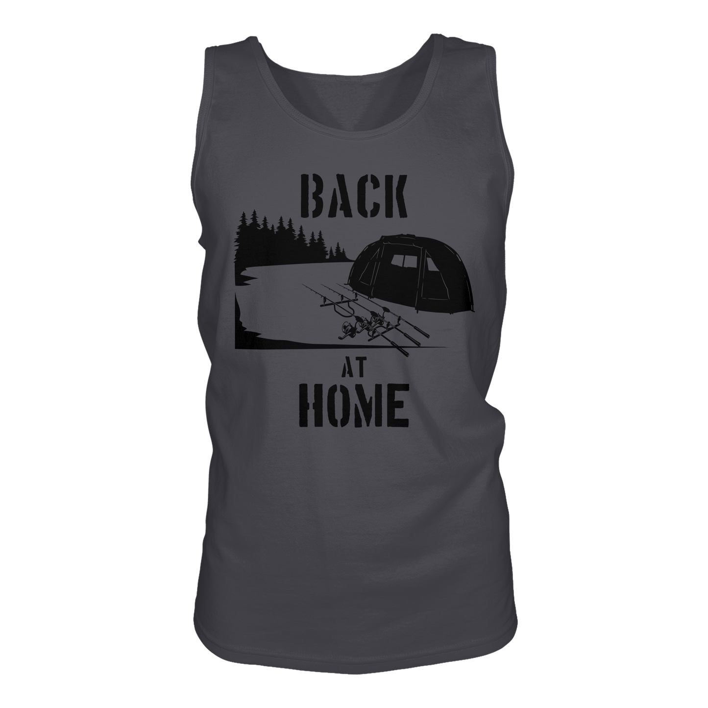 Back at Home Angler Karpfenangeln Karpfen Hotspot Angelplatz Angeln - Tank-Top