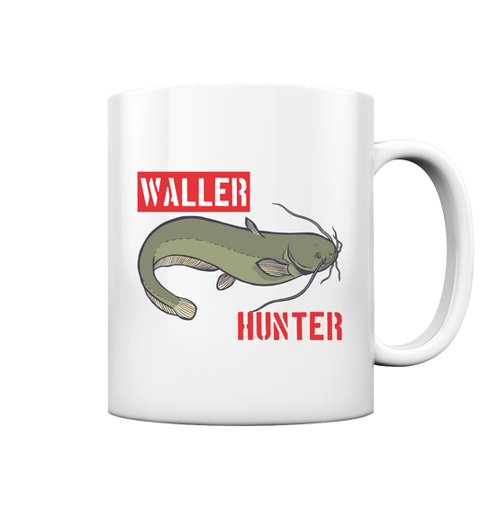 Waller Hunter - Wels Angler - Tasse glossy