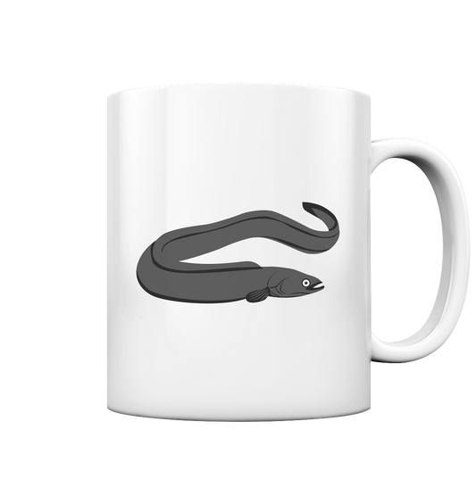 Aal – Lustiges Zielfisch Design für Angler und Fischliebhaber - Tasse glossy