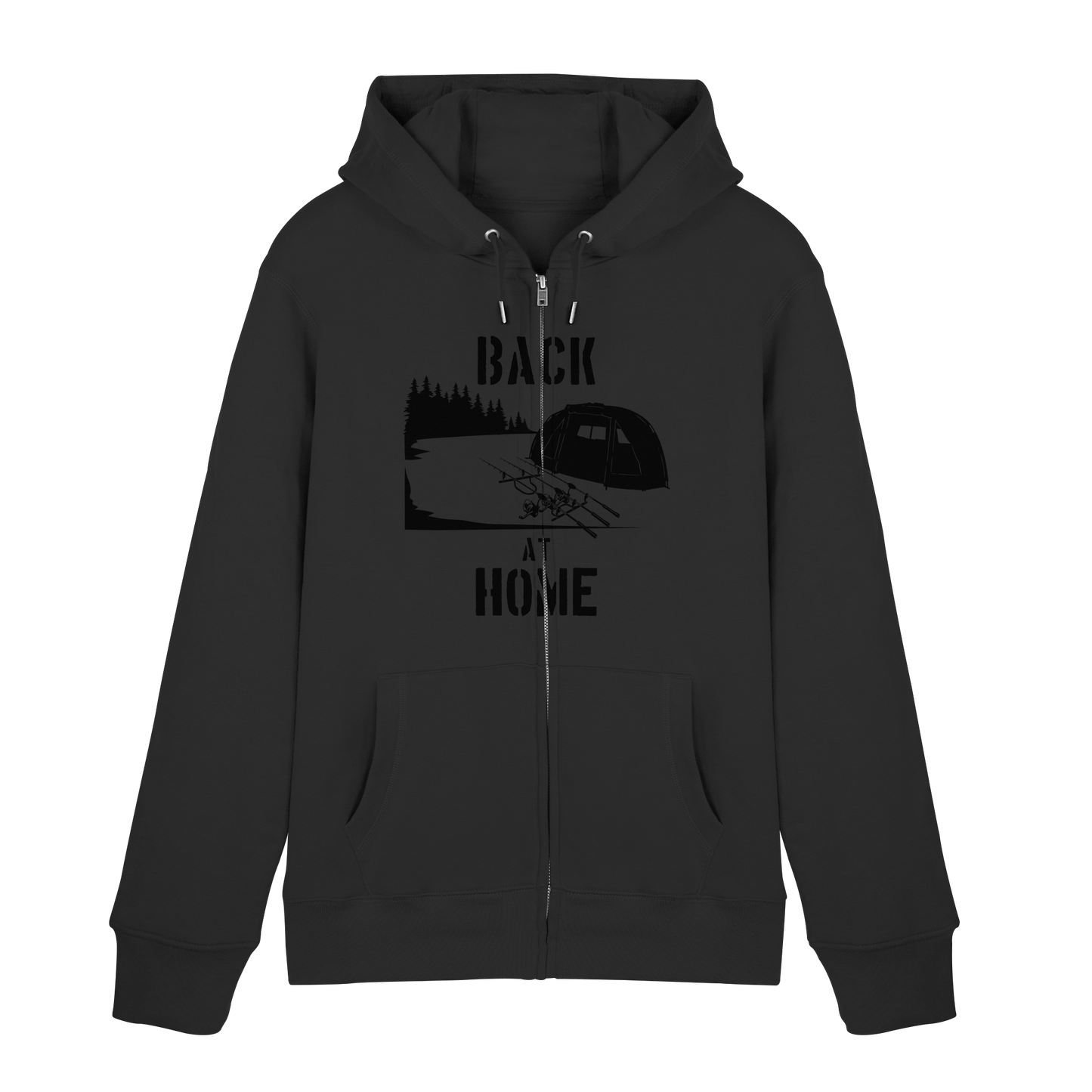 Back at Home Angler Karpfenangeln Karpfen Hotspot Angelplatz Angeln Zipper