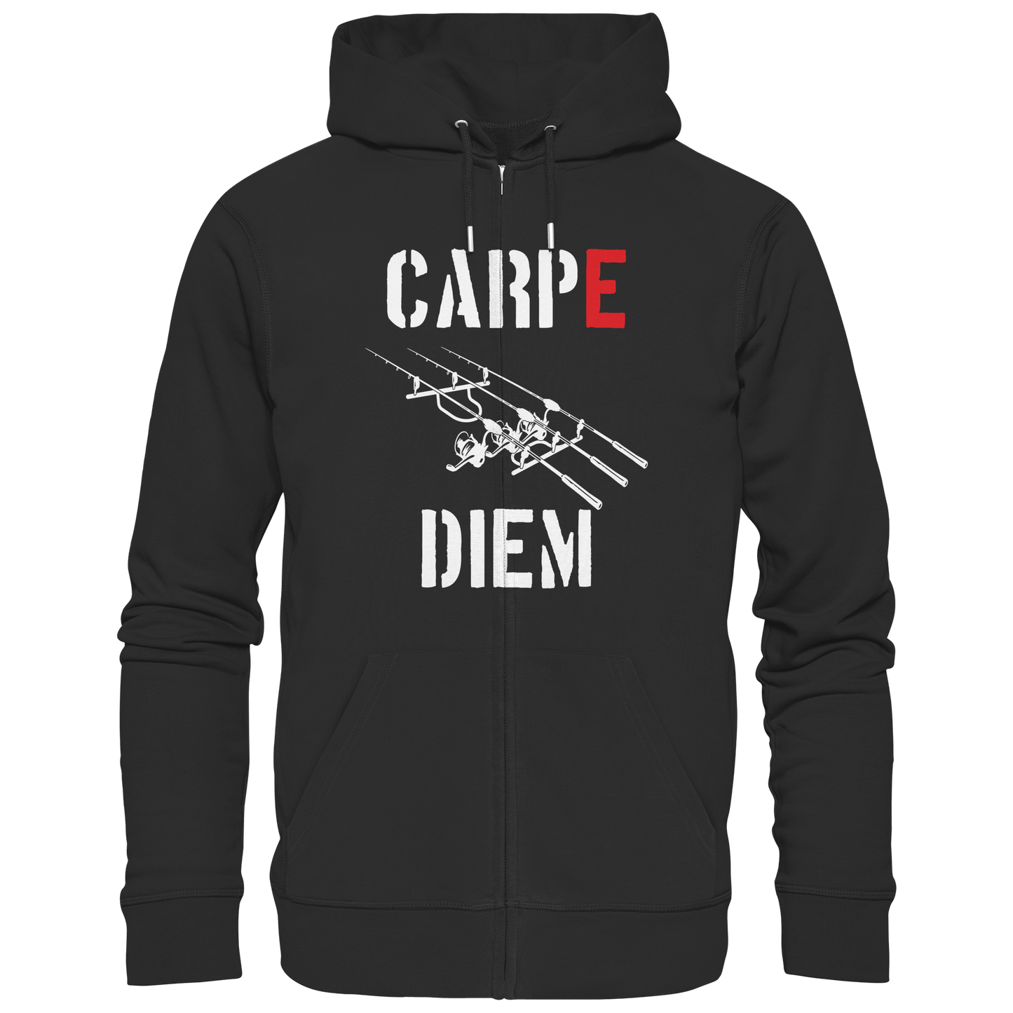 CARPE DIEM - Carp Hunter Karpfen Karpfenangler Angler Angeln - Zipper