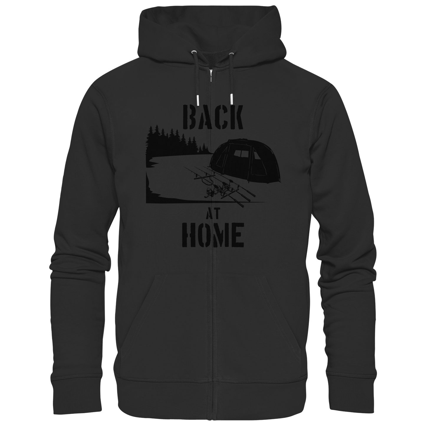 Back at Home Angler Karpfenangeln Karpfen Hotspot Angelplatz Angeln Zipper