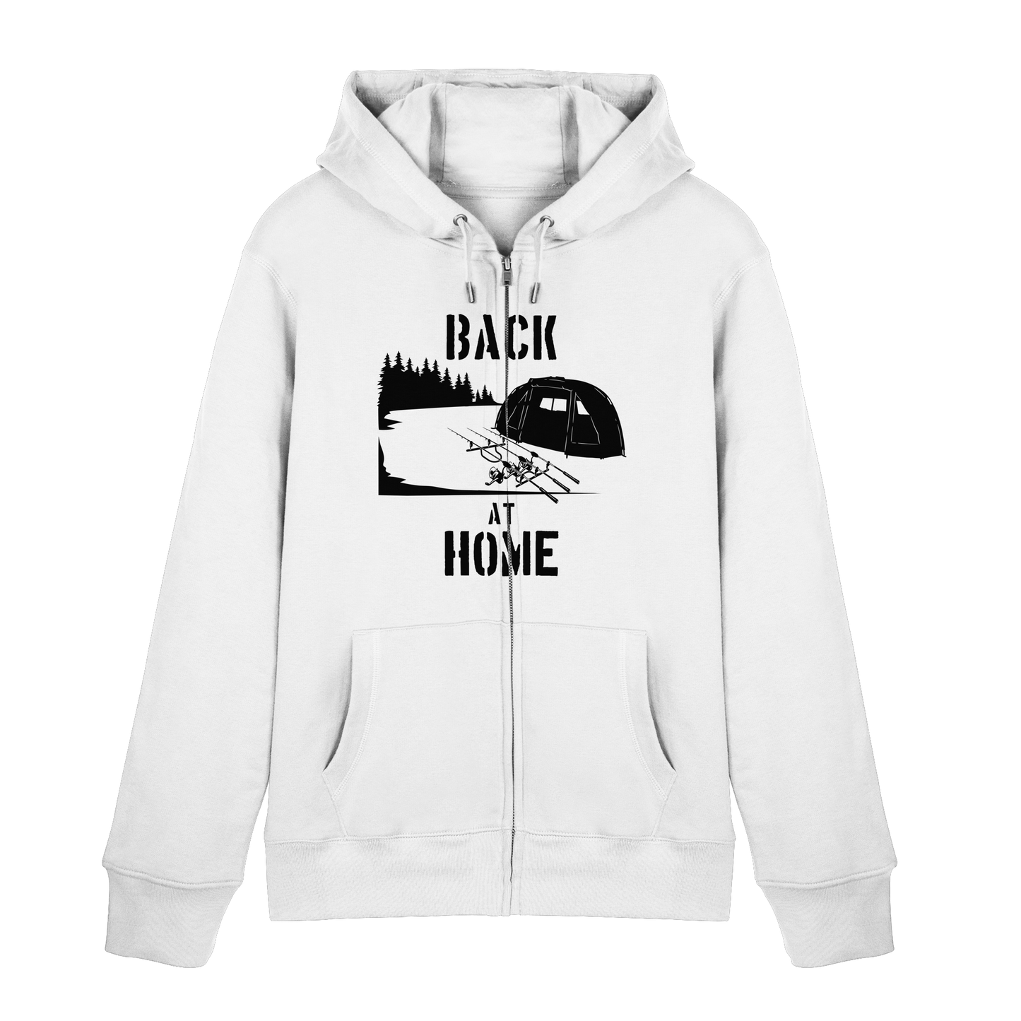 Back at Home Angler Karpfenangeln Karpfen Hotspot Angelplatz Angeln Zipper