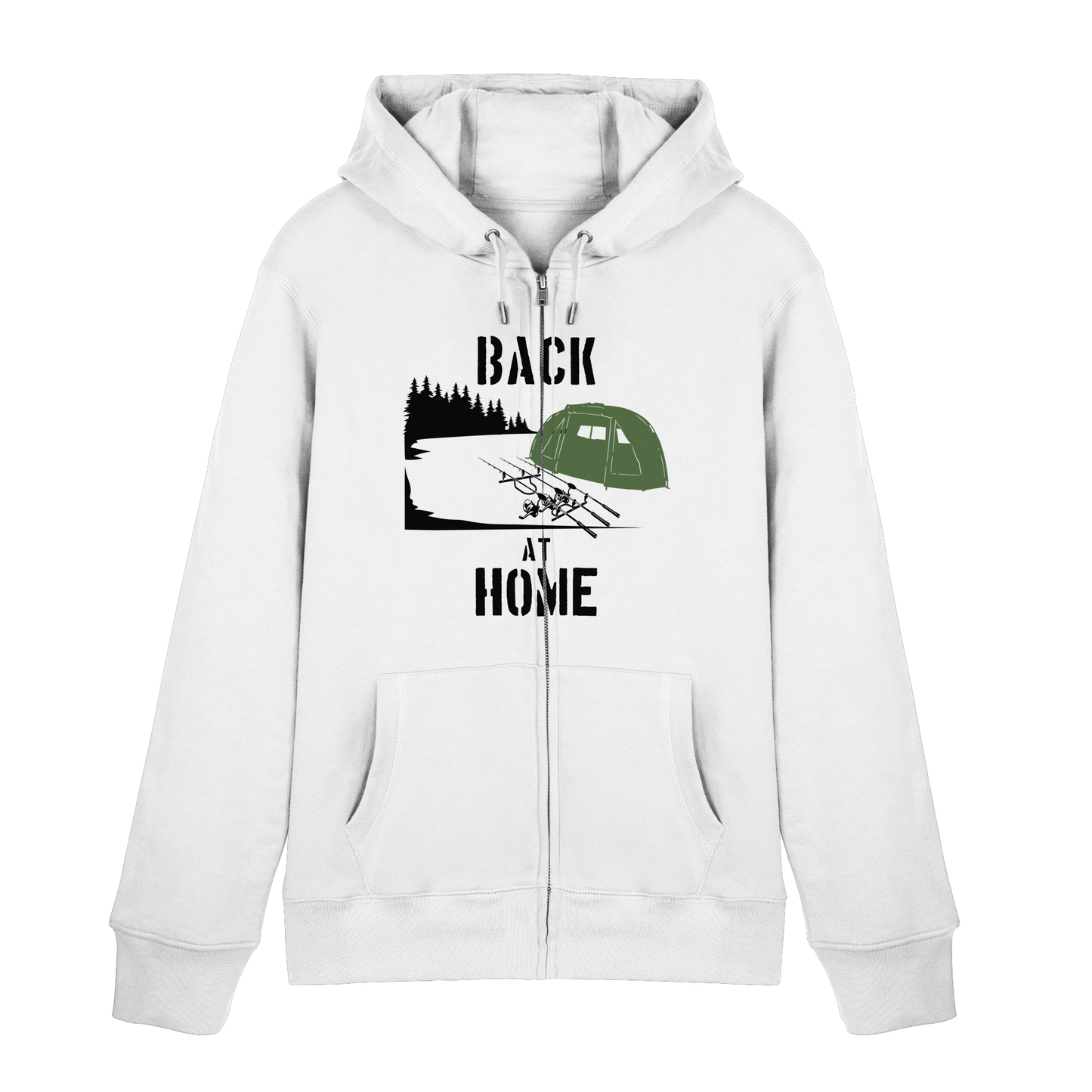 Back at Home Angler Karpfenangeln Karpfen Hotspot Angelplatz Angeln Carp Zipper