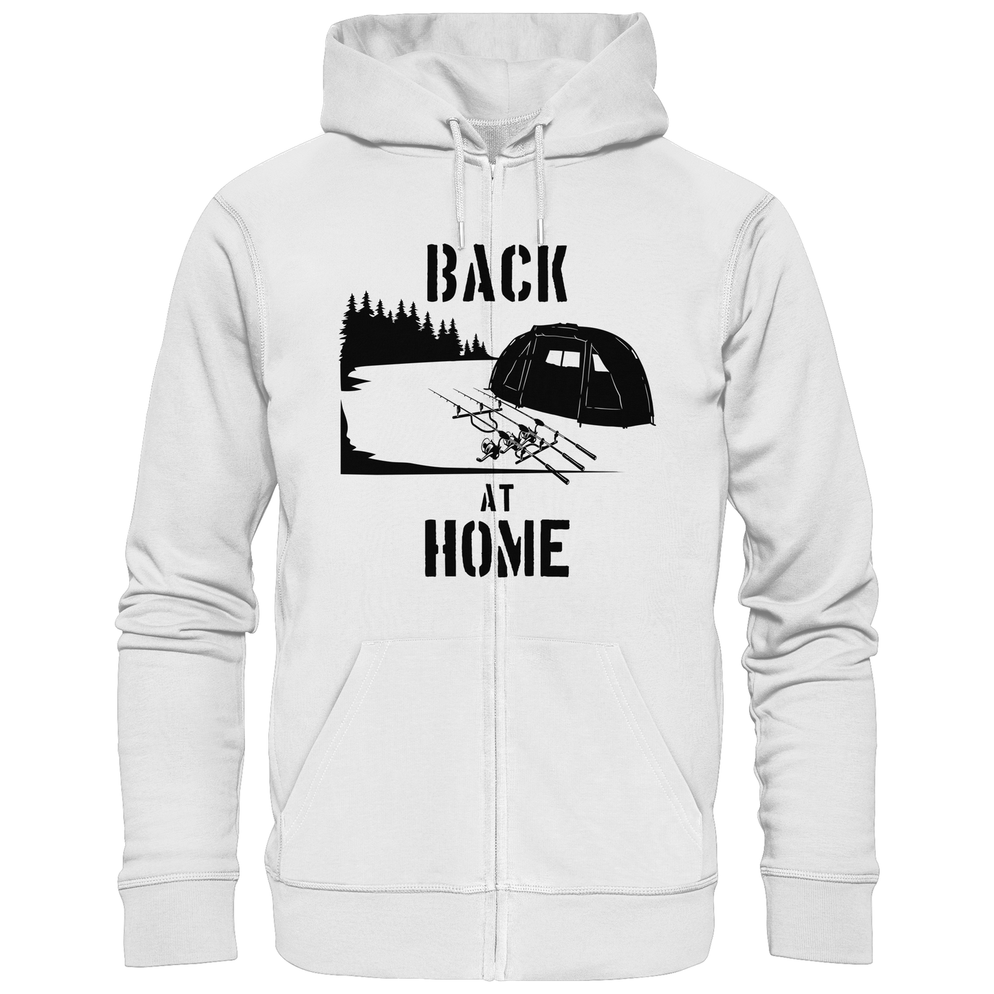 Back at Home Angler Karpfenangeln Karpfen Hotspot Angelplatz Angeln Zipper