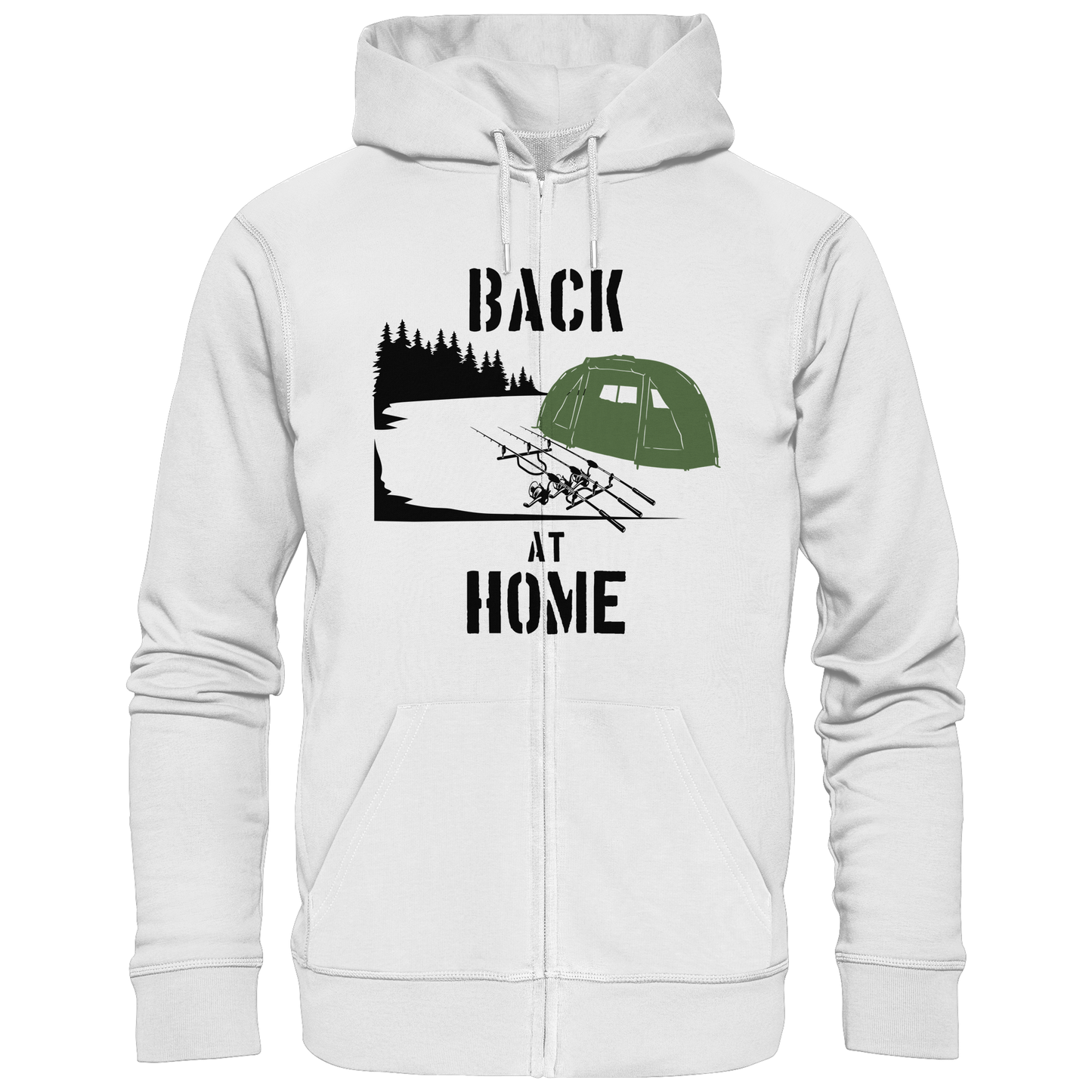 Back at Home Angler Karpfenangeln Karpfen Hotspot Angelplatz Angeln Carp Zipper